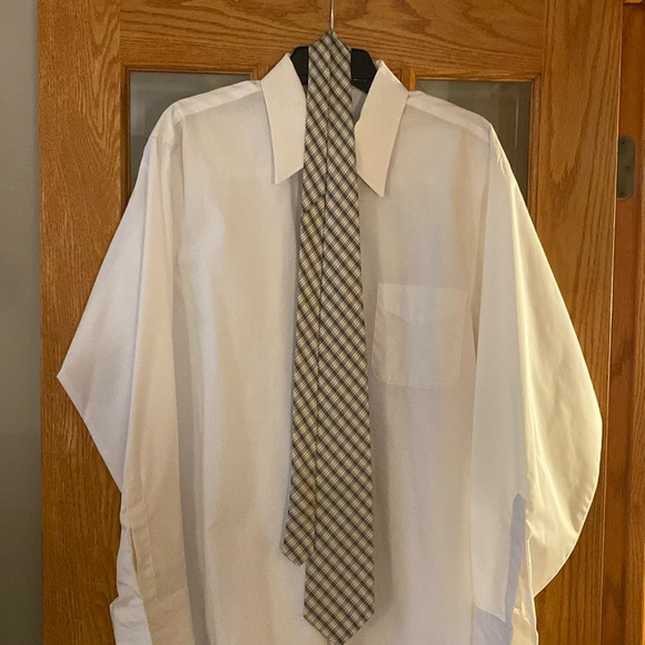 Polo By Ralph Lauren Mens Beige Black Plaid Tie - Picture 1 of 3